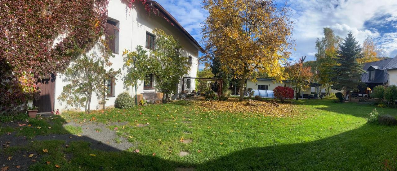 Pokoje V Chalupe Pod Milesovkou Velemin Exterior photo