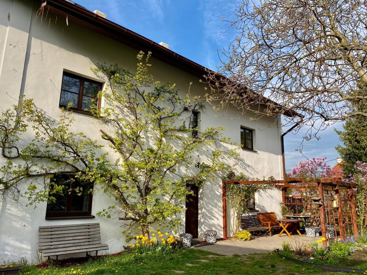 Pokoje V Chalupe Pod Milesovkou Velemin Exterior photo
